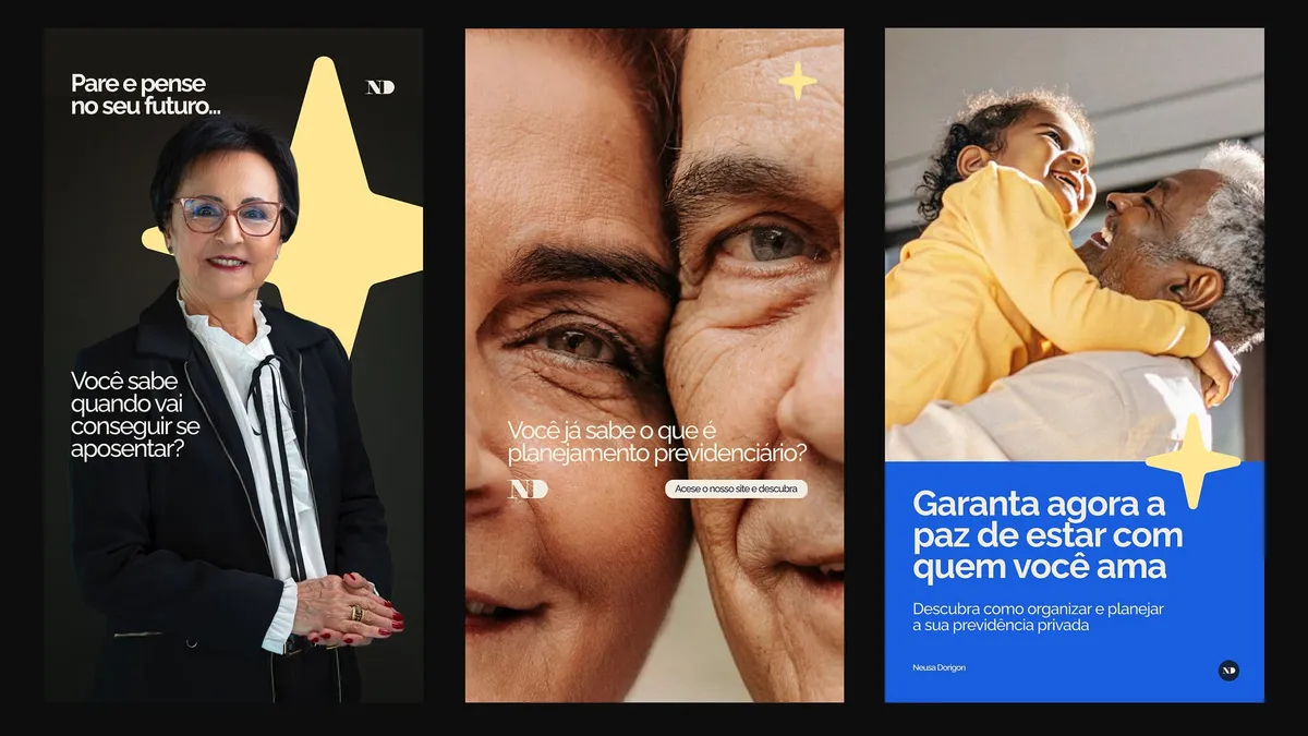 Case Neusa Dorigon — projeto Social Media da Wolf Studio